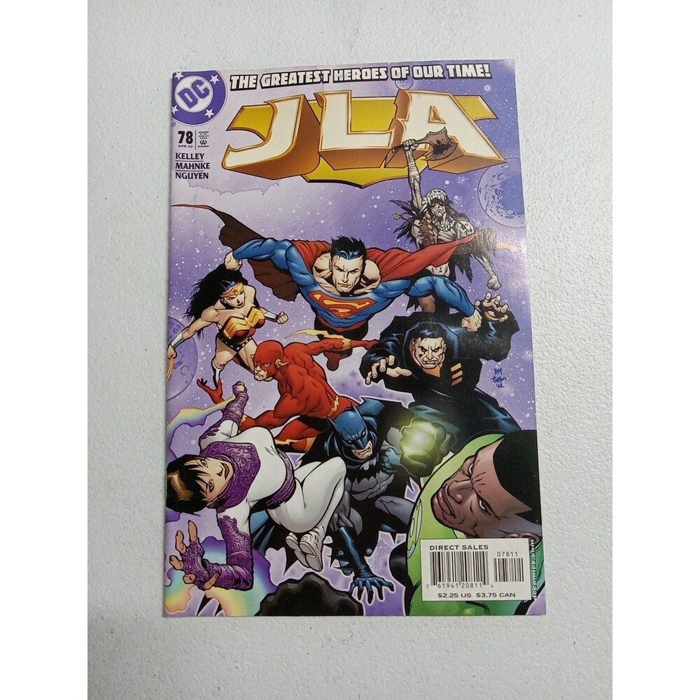 2003 JLA THE GREATEST HEROES OF OUR TIME! #78 DC COMIC BOOK